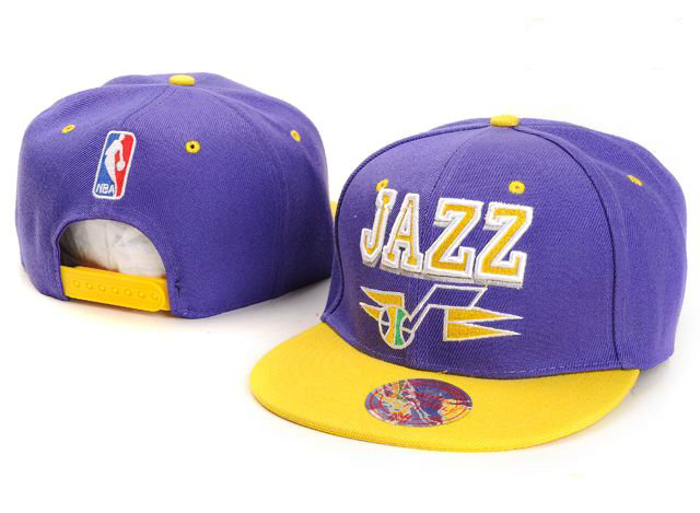 NBA Utah Jazz M&N Snapback Hat NU01